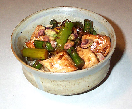 Chicken w/ Asparagus & Pistachios