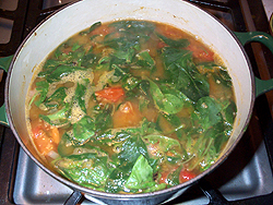 Soup in Pot