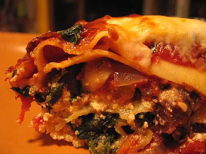 Spinach Lasagne