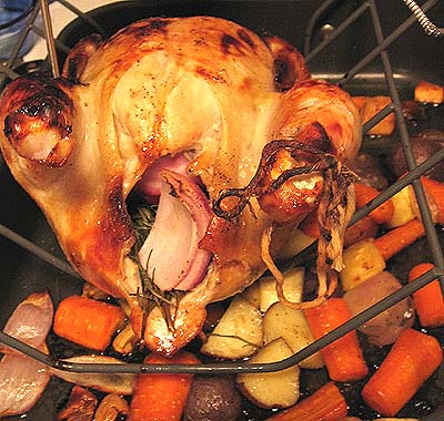 Cider Roast Chicken