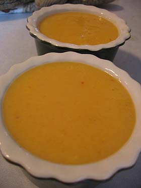 mango flan