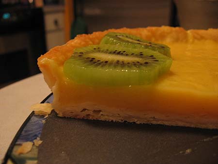 Mango & Kiwi Tart