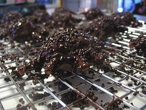 Chocolate Spider Cookies for Halloween