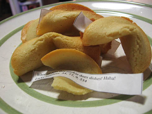 fortune cookies