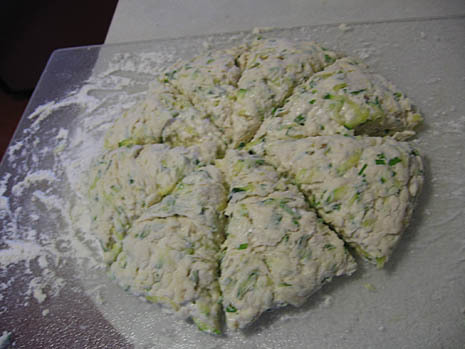 zucchini scones