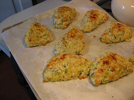 zucchini scones