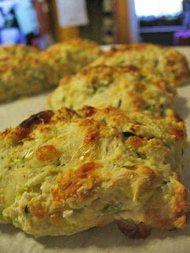 zucchini scones