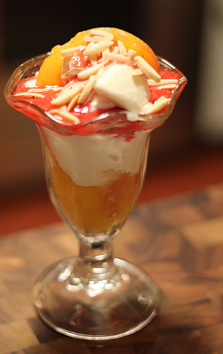 Peach Melba