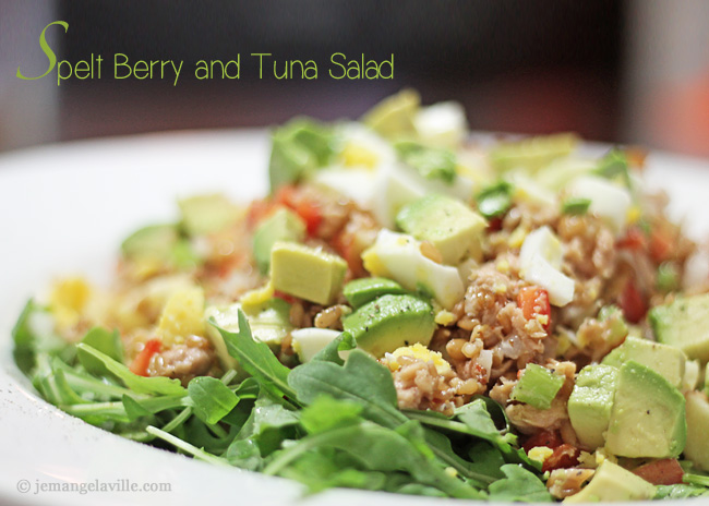 FFwD: Wheat (Spelt) Berry and Tuna Salad