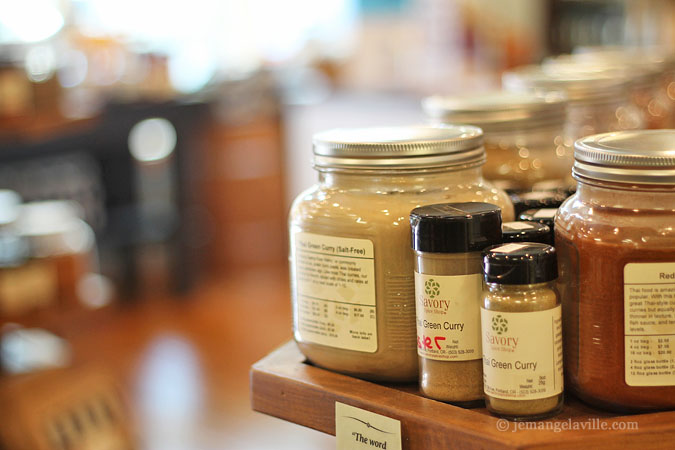 Savory Spice Shop in Sellwood + Ghostly Spiced and Roasted Pumpkin (or Squash) Seeds