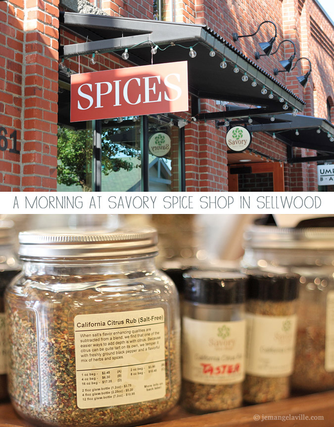 Savory Spice Shop in Sellwood + Ghostly Spiced and Roasted Pumpkin (or Squash) Seeds