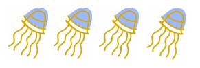 4 jellyfish